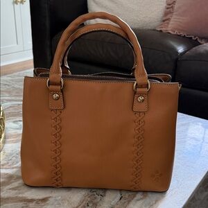 Patricia Nash leather Dorothy satchel